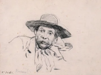 Study of a Male Head